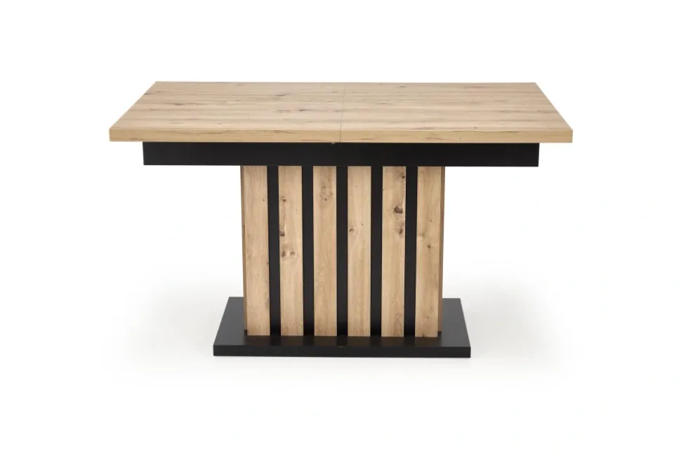 LAMELLO stół rozkładany 160-210/90 cm dąb artisan/czarny (2p=1szt)1 sztuka