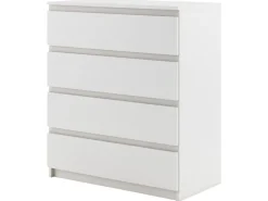 Lenart komoda Idea ID-06 biała w stylu nowoczesnym