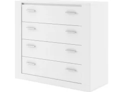 Lenart komoda Idea ID-10 biała w stylu nowoczesnym