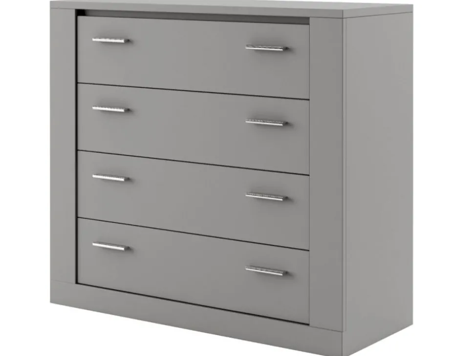 Lenart komoda Idea ID-10 szara