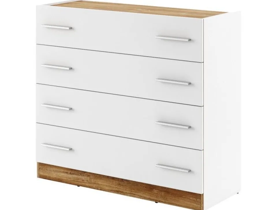 Lenart nowoczesna komoda Dentro DT-04 biała