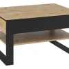 Lenart stolik kawowy Quant QA-09 w stylu loft