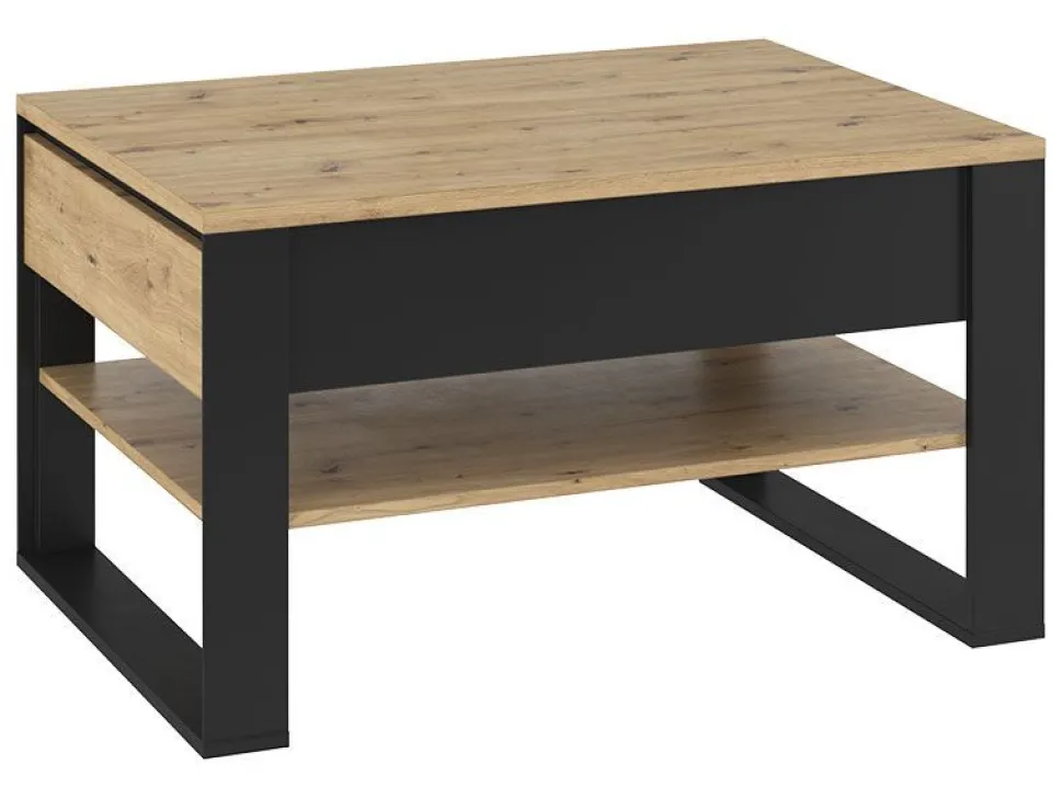 Lenart stolik kawowy Quant QA-09 w stylu loft