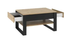 Lenart stolik kawowy Quant QA-09 w stylu loft