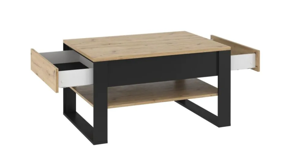 Lenart stolik kawowy Quant QA-09 w stylu loft
