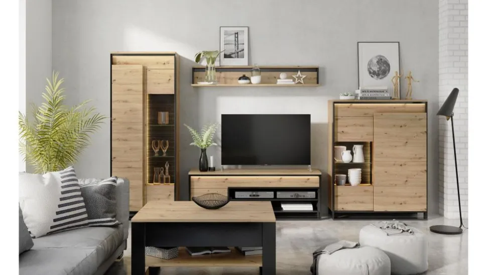 Lenart szafka RTV Quant QA-04 w stylu loft