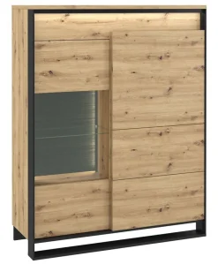 Lenart witryna niska Quant QA-06  w stylu loft