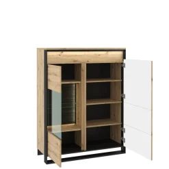 Lenart witryna niska Quant QA-06  w stylu loft