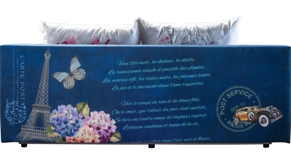 Libro sofa Play Full France 3FBA z funkcją spania i pojemnikiem