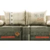 Libro sofa Play Full Military 3FBA, wojskowy styl