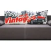 Libro sofa Play Lux Chicago 3FBA, drukowane wzory na poduszkach