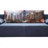 Libro sofa Play Lux Manhattan 3FBA, wzorzyste poduszki