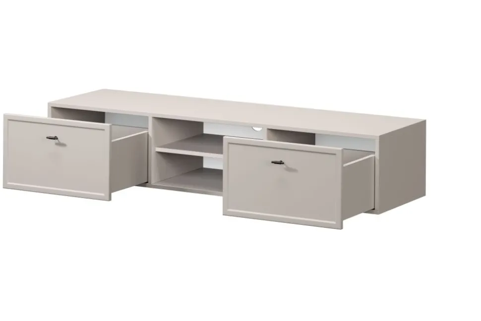 LORINI RTV 150 2SZ - cashmere / T-bar czarny / wisząca