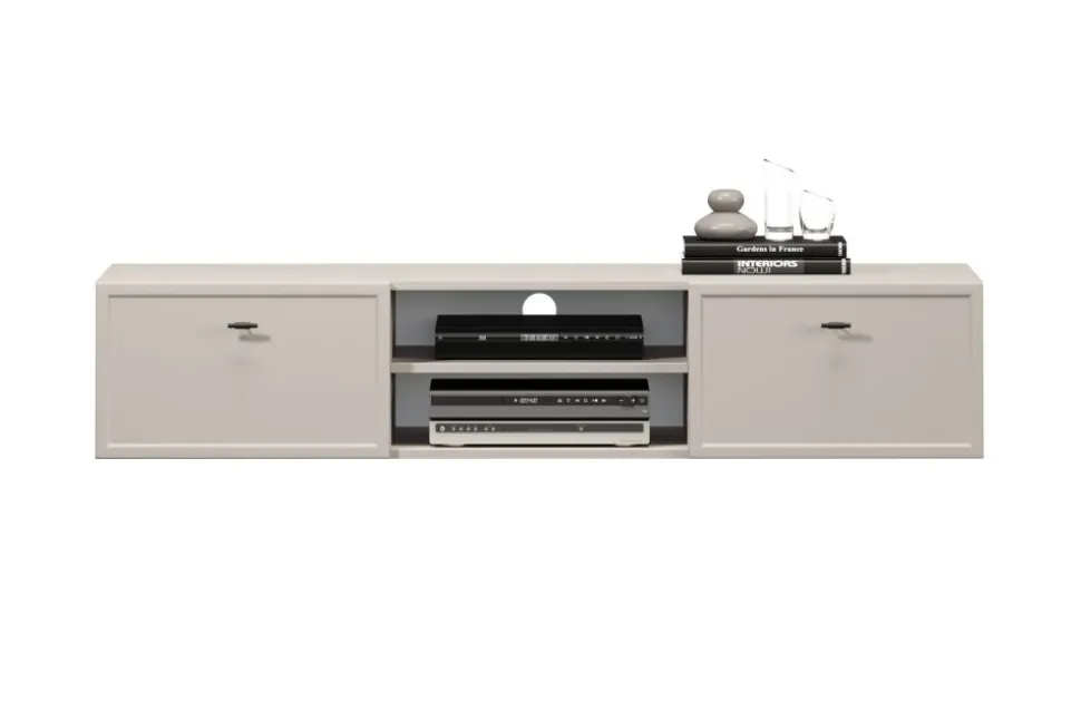 LORINI RTV 150 2SZ - cashmere / T-bar czarny / wisząca