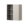 LORINI WITRYNA 100 2D - cashmere / T-bar czarny / wisząca