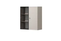 LORINI WITRYNA 100 2D - cashmere / T-bar czarny / wisząca