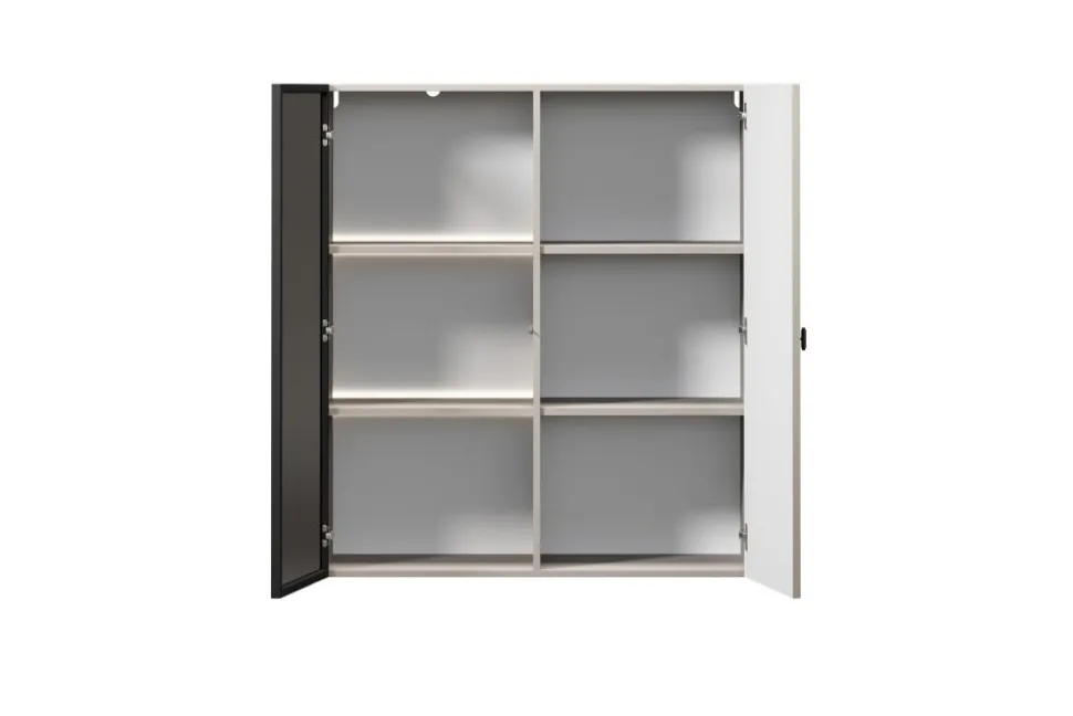 LORINI WITRYNA 100 2D - cashmere / T-bar czarny / wisząca