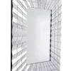 Lustro prostokątne Galante 80/120cm w stylu glamour w dekoracyjnej trójwymiarowej ramie