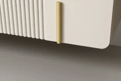 MALMI Komoda 150 3D - cashmere / złoty / wisząca