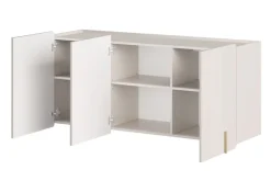 MALMI Komoda 150 3D - cashmere / złoty / wisząca