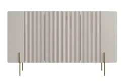 MALMI Komoda 150 3D - cashmere / złote nogi