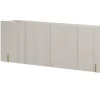 MALMI Komoda 200 4D - cashmere / crema bianca  / złoty / wisząca