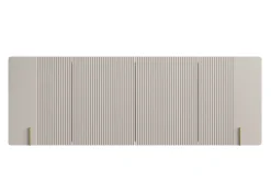MALMI Komoda 200 4D - cashmere / crema bianca  / złoty / wisząca