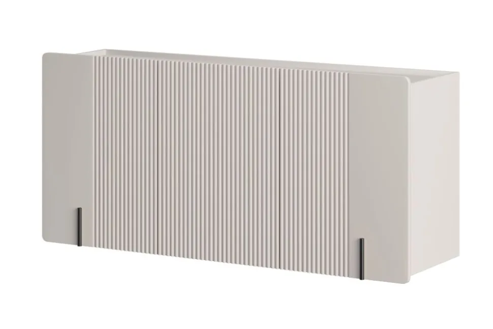 MALMI Komoda 150 3D - cashmere / czarny / wisząca