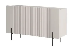 MALMI Komoda 150 3D - cashmere / czarne nogi