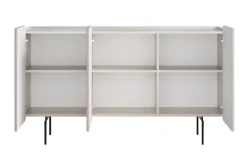 MALMI Komoda 150 3D - cashmere / czarne nogi