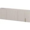 MALMI Szafka RTV 150 2D1SZ - cashmere / złoty / wisząca
