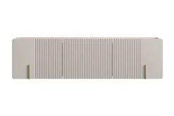 MALMI Szafka RTV 150 2D1SZ - cashmere / złoty / wisząca
