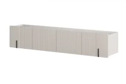 MALMI Szafka RTV 200 2D2SZ - cashmere / crema bianca / czarny / wisząca