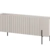 MALMI Szafka RTV 150 2D1SZ - cashmere / czarne nogi