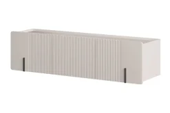 MALMI Szafka RTV 150 2D1SZ - cashmere / czarny / wisząca