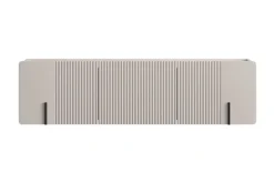 MALMI Szafka RTV 150 2D1SZ - cashmere / czarny / wisząca