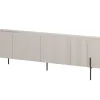 MALMI Szafka RTV 200 2D2SZ - cashmere / czarne nogi