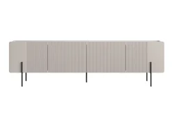 MALMI Szafka RTV 200 2D2SZ - cashmere / czarne nogi