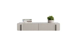 MALMI Toaletka 100 2SZ - cashmere / crema bianca / czarny / wisząca