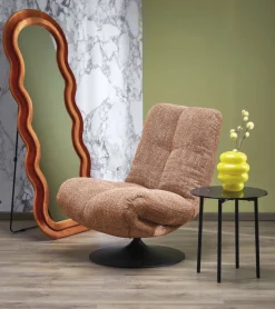 MANGO fotel wypoczynkowy cynamonowy (1p=1szt)1 sztuka