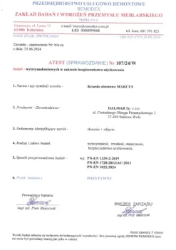 MARCUS fotel gabinetowy czarny1 sztuka