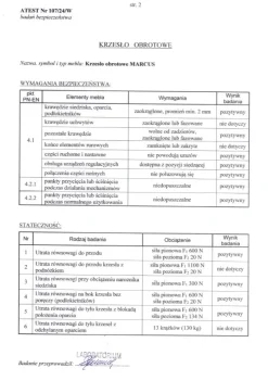 MARCUS fotel gabinetowy czarny1 sztuka