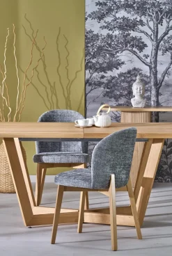 MASSIVE 3 stół rozkładany 160-250x90x77 cm dąb naturalny/dąb naturalny (2p=1szt)1 sztuka