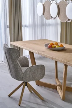 MASSIVE 3 stół rozkładany 160-250x90x77 cm dąb naturalny/dąb naturalny (2p=1szt)1 sztuka