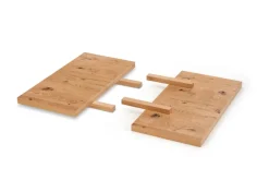 MASSIVE przedłużki 45x90cm - komplet jasny dąb/czarny (1p=1kpl)1 sztuka