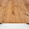 MASSIVE stół rozkładany 160-250x90x77 cm jasny dąb/czarny (2p=1szt)1 sztuka