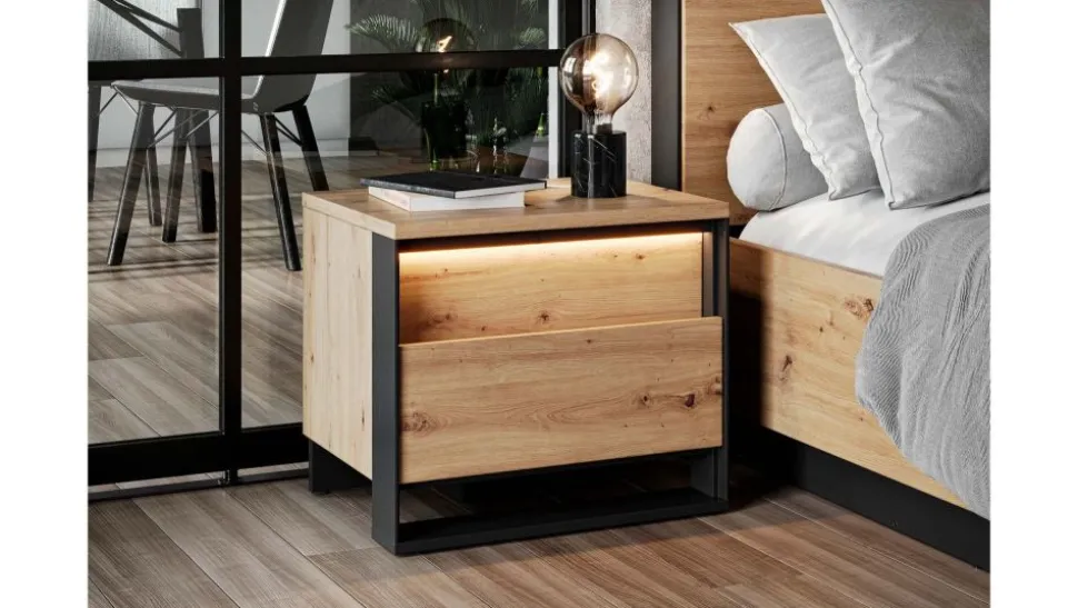 Meble do sypialni loft Lenart Quant
