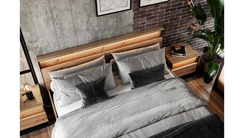 Meble do sypialni loft Lenart Quant