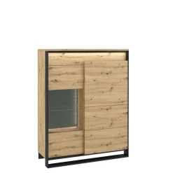 Meble loftowe do salonu dąb artisan Lenart Quant