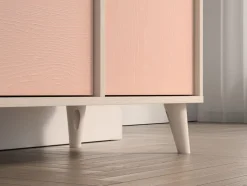 Mevel 05 Piasek pustyni/Millennial pink - komoda 1D3S